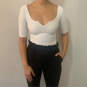 Garage body suit  white size XS